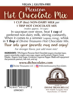 Hot Chocolate Mix — Divine Treasures Chocolates
